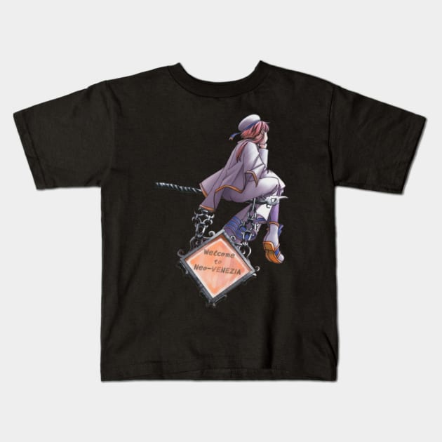 Aria Akari Kids T-Shirt by KokoroPopShop